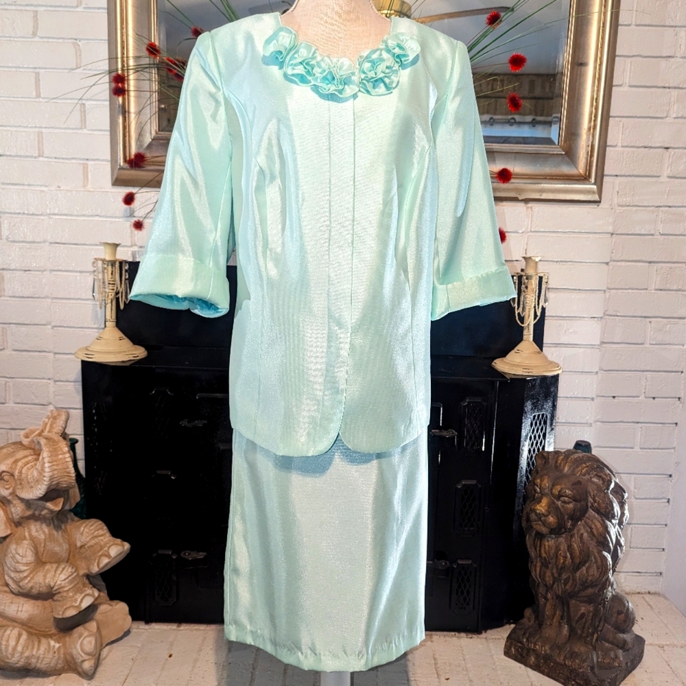 Danillo Jacket & Straight Skirt SZ 14W